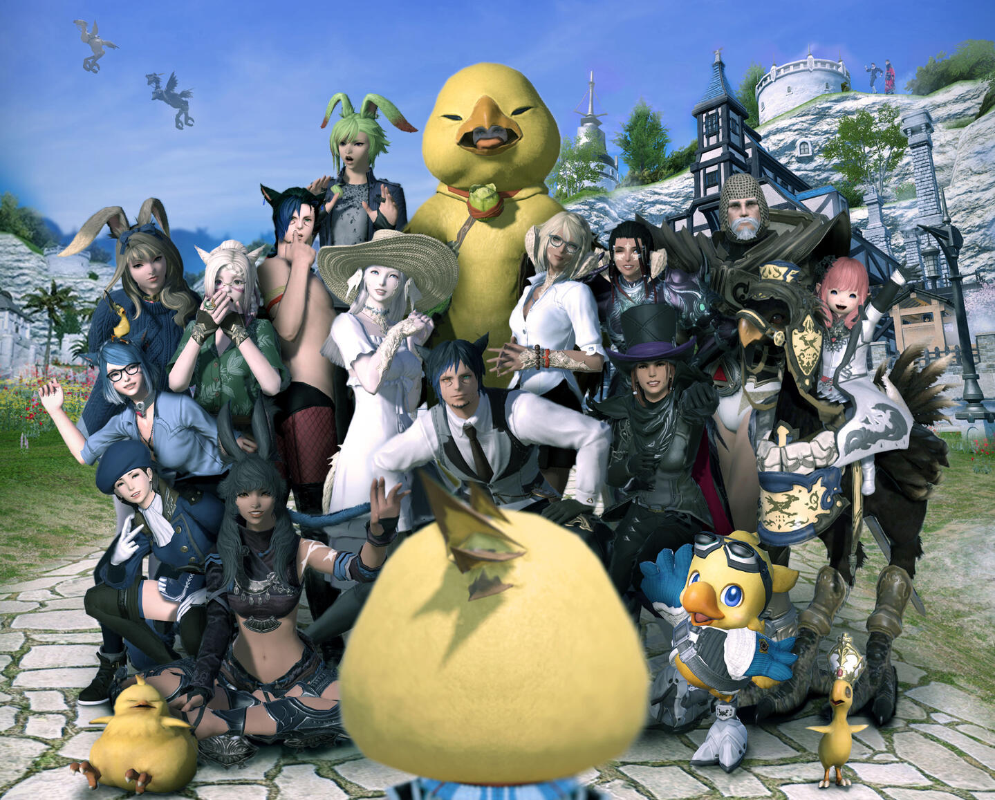 The Ultima Alliance Team Group picture of the members